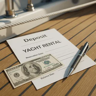 Депозит за аренду яхты